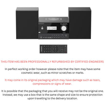 Load image into Gallery viewer, Majority Oakcastle HIFI200 CD PLAYER WITH BLUETOOTH AND DAB+ RADIO | Built-in 60 Watt 2.0 Speakers, Compact Hifi Stereo System | AUX, MP3, Custom EQ, Remote Control, USB