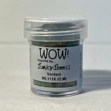 Load image into Gallery viewer, Wow! Embossing Powder 15ml | VERDANT regular | Free your creativity and give your embossing sparkle