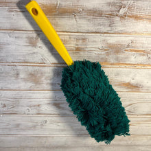 Load image into Gallery viewer, SMALL DUSTING BRUSH | Multifunctional dust brush | Wooden blind cleaning tool | Dusting wand | Dusters for cleaning | VENETIAN BLIND DUSTER | Skirting duster | 43cm long