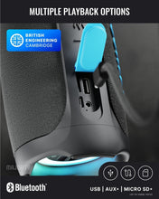 Load image into Gallery viewer, The MAJORITY Move 3 – A 40W Portable Bluetooth Speaker with Dynamic LED Lighting (Refurbished)