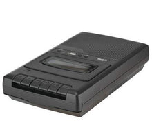 Load image into Gallery viewer, Bush Black Cassette Player and Recorder | 20 hours playback |  Built-in microphone.