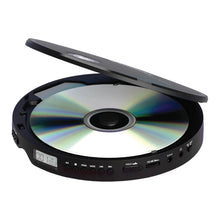 Load image into Gallery viewer, Personal CD Player | Portable Walkman with Included In-Line Control Earphones | 7 Hour Battery Playtime, In-Car AUX Compatibility | Bass Boost, Hold Lock and Anti-Skip Function | OAKCASTLE CD10
