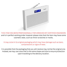 Load image into Gallery viewer, Majority Histon II COMPACT DAB Radio Portable | Battery Powered with DAB/DAB+ &amp; FM | Dual Alarm &amp; Snooze Function | 20 Preset Stations
