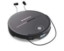 Load image into Gallery viewer, Personal CD Player | Portable Walkman with Included In-Line Control Earphones | 7 Hour Battery Playtime, In-Car AUX Compatibility | Bass Boost, Hold Lock and Anti-Skip Function | OAKCASTLE CD10