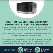 Load image into Gallery viewer, SHARP YC-PS254AU-S 25 Litre 900W Digital Microwave, 10 power levels, ECO Mode, defrost function, LED cavity light – Silver