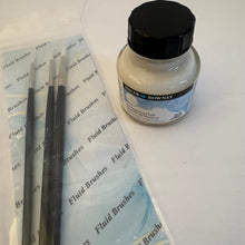 Load image into Gallery viewer, Daler Rowney Simply Art Masking Fluid Set | 29.5ml Fluid with 3 Precision Masking Brushes