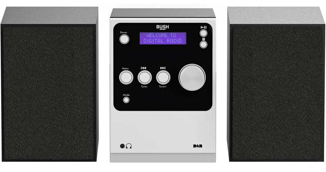 Bush DAB Bluetooth Micro System | iPod | AUX | LCD Display | Radio | Clock