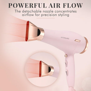 Lily England | The Ultimate Blow Dryer | Deluxe Hair Dryer Pink