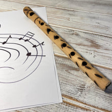 Load image into Gallery viewer, KENYAN BAMBOO FLUTE | Hand crafted wooden gifts | Wooden flute | Flute instrument | Musical gifts | Traditional instrument | 33cm (L)