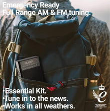 Load image into Gallery viewer, Rechargeable FM/AM Portable Radio | Radio with 10 Hours of Playback, USB Charging, Headphone Jack and Aerial | Majority Belford FM and AM Radio | Clear Sound Quality and Excellent Reception