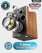 Load image into Gallery viewer, 5.3 Bluetooth Bookshelf Speakers | Hifi Stereo Speakers | 100W | Majority D100