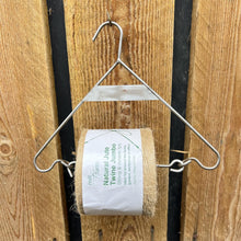 Load image into Gallery viewer, Cast iron hanging jute string dispenser garden accessory | Garden accessory | Supplied with 375m Natural Jute Twine