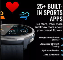 Load image into Gallery viewer, Garmin Venu 2 Smart Watch Heart Rate Monitor GPS, Activity, Music - Black