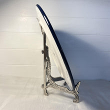 Load image into Gallery viewer, Pair of Large 10 inch Metal Easel Antique Nickel Finish | Plate holder | Display stand | Metal Frame Holders for Photo Pictures Decorative Plate Dish | 25cm (H) x 15cm  (Deep) | Picture Easel |Wedding tables