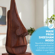 Load image into Gallery viewer, Never Lose Your Glasses Again — Hand-Finished Solid Wood Spectacle Stand, Gift Boxed