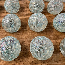 Load image into Gallery viewer, 30cm Diameter MANGO WOOD SOLITAIRE BOARD GAME with  SNOWFLAKE GLASS MARBLES | |classic wooden solitaire game | strategy board game | family board game | games for one | board games