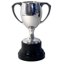 Load image into Gallery viewer, Elegant 18cm Silver Trophy Cup - Ideal Award for achievements & celebrations