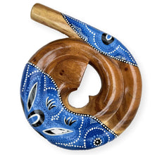 Load image into Gallery viewer, Unique Bali Sugar Wood Didgeridoo: Handcrafted with Individual Pattern Decoration