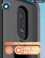 Load image into Gallery viewer, Refurbished Pulse 2 - A 120W Karaoke Party Speaker With Everything Working Except the Light Show