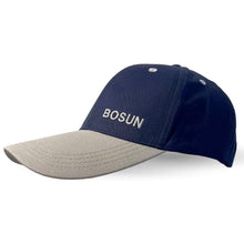 Load image into Gallery viewer, Bosun Adjustable Navy Blue Baseball Cap, classic unisex cotton hat for casual, sports & outdoor wear