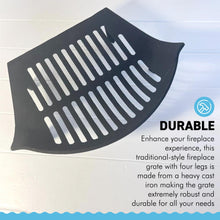 Load image into Gallery viewer, Curved Fire Grate 14"