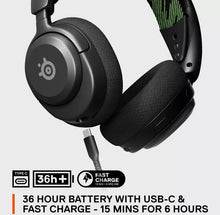 Load image into Gallery viewer, SteelSeries Arctis Nova 4X Xbox Wireless Gaming Headset | Black | Bluetooth | Noise Cancelling