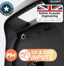 Load image into Gallery viewer, MAJORITY P200 Portable Bluetooth Speaker - Black