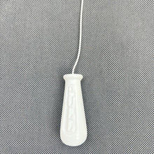 Load image into Gallery viewer, Vintage Style White Powder-Coated Cast Metal Bathroom Light Switch Pull