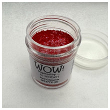 Load image into Gallery viewer, Wow! Embossing Powder 15ml | RED GLIMMER regular | Free your creativity and give your embossing sparkle