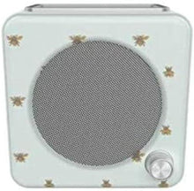 Load image into Gallery viewer, Bush Classic Mini DAB Radio Bee Pattern | 20 Preset stations | Backlit Dot matrix display | 2 Alarm functions | Enjoy crystal clear broadcasts