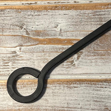 Load image into Gallery viewer, Traditional cast iron chestnut roaster with twist handle