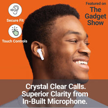 Load image into Gallery viewer, Majority Tru 1 WIRELESS BLUETOOTH EARBUDS, Bluetooth 5.3 Headphones, IPX7 Waterproof Earphones, Ear Buds With Quick Charge, Touch Control Earphones, 30 Hour Playtime Earpods, Tru 1 Wireless Earphones