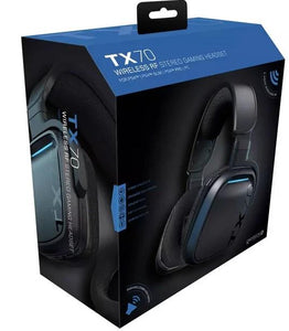 Gioteck TX70 Wireless Gaming Headset | PC, PS5, PS4 | 15 Hour Battery Life | USB