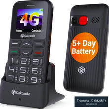 Load image into Gallery viewer, Dual Sim Basic Mobile Phone for seniors 4G, 64MB, 5 Day Battery, Oakcastle F300