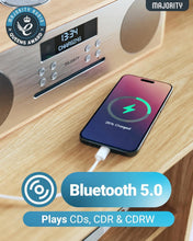 Load image into Gallery viewer, Oakington Bluetooth Hi-Fi Compact Stereo System | FM DAB Radio & CD Player | Brand New