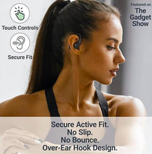 Load image into Gallery viewer, Majority Tru Sport TWS True Wireless Earphones 30 Hours Playtime, Bluetooth 5.2 Headphones Powerful Stereo Sound and IPX7 Waterproof Touch Control Quick Charge, Gym Earphones Running Headphones
