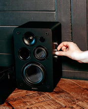 Load image into Gallery viewer, MAJORITY D100X Active Bookshelf Speakers – 2.0 Stereo System with HDMI ARC & Bluetooth - Brand New
