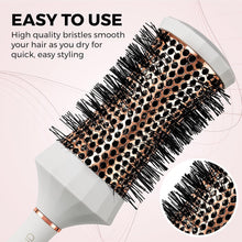 Load image into Gallery viewer, Lily England Round Hair Brush Set, 4 Piece Professional Blow Dry Kit with 3 Round Brushes and Comb for Styling, Beauty Gifts Sets for Women

