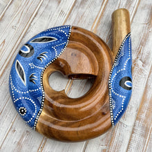 Load image into Gallery viewer, Unique Bali Sugar Wood Didgeridoo: Handcrafted with Individual Pattern Decoration