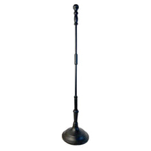 Load image into Gallery viewer, Traditional HAND FORGED CAST IRON FIRE POKER with STAND | 50cm long | poker for fire | fireplace poker |poker for wood burner | coal fire poker | fire poker set
