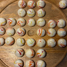 Load image into Gallery viewer, 30cm Mango Board Solitaire with Gelato 25mm Marbles