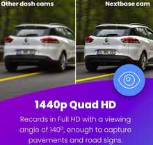 Load image into Gallery viewer, Nextbase 422GW Front & Rear Dash Cam Full 1440p/30fps Quad HD Recording