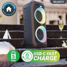 Load image into Gallery viewer, MAJORITY P200 Portable Bluetooth Speaker - Black