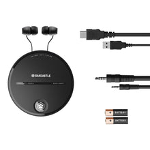 Load image into Gallery viewer, Personal CD Player | Portable Walkman with Included In-Line Control Earphones | 7 Hour Battery Playtime, In-Car AUX Compatibility | Bass Boost, Hold Lock and Anti-Skip Function | OAKCASTLE CD10