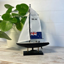 Load image into Gallery viewer, AMERICAS CUP MODEL YACHT - NZL 82 | Sailing | Yacht | Boats | Models | Sailing Nautical Gift | Sailing Ornaments | Yacht on Stand | 23cm (H) x 16cm (L) x 3cm (W)