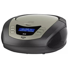 Load image into Gallery viewer, Bush Black DAB Boombox with CD Player | Multi-track programmable CD | Digital Radio | 2 x 1.2 Watts RMS Stereo | 20 Radio presets | Auto scan