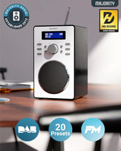 Load image into Gallery viewer, DAB, DAB+ Digital and FM Radio | Mains Powered DAB Radio with LED Display