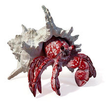 Load image into Gallery viewer, Hand-Painted Hermit Crab Resin Ornament – 19cm Nautical Decor & Unique Gift Idea