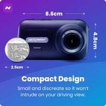 Load image into Gallery viewer, Nextbase 322GW Dash Cam Full 1080p/60fps HD Recording In Car DVR Camera- 140° Front- Wi-fi, GPS, Bluetooth- SOS Emergency Response- Night Vision- Auto Loop Records- Polarising Filter Compatible