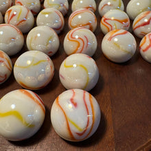 Load image into Gallery viewer, 30cm Dark Wood Board Solitaire with Gelato 25mm Marbles